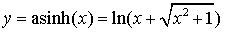 PARAMETERS_asinh